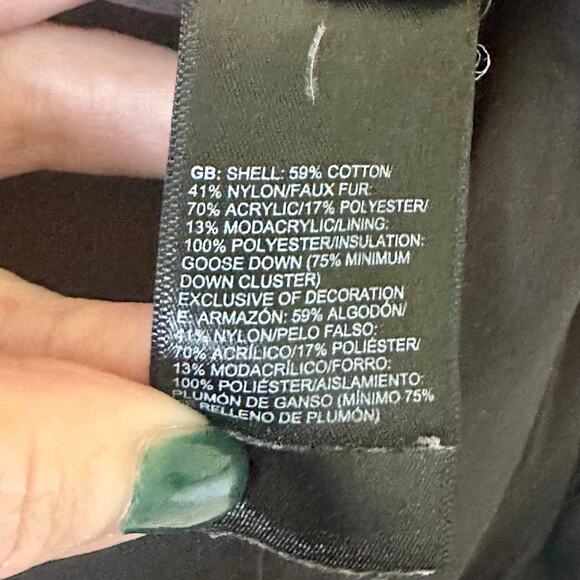 The North Face Arctic Down Parka II - TNF Black Women's XS X-Small - Picture 10 of 10